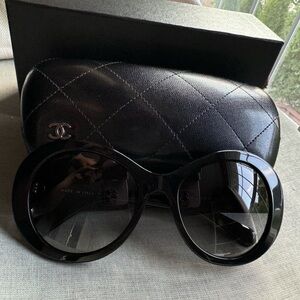 Chanel Oval Sunglasses